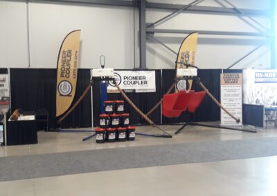 Pioneer Coupler Cattle Oiler tradeshow display